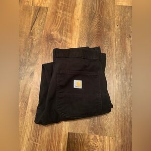 Men’s black Carhartt work pants